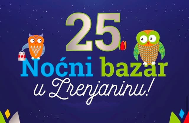 У петак, 12. јуна, 25. Ноћни базар у Зрењанину